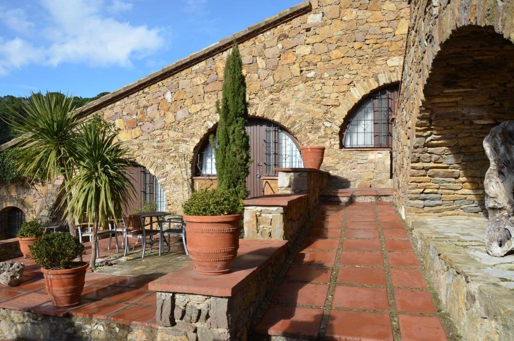 Hotel Galena Mas Comangau Begur Kültér fotó